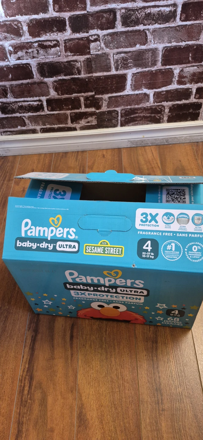 Pampers Baby-Dry Ultra Size 4 Diapers