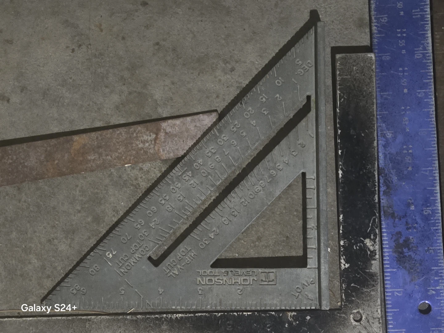 Johnson Combination Square and other measuring tools - photo 5