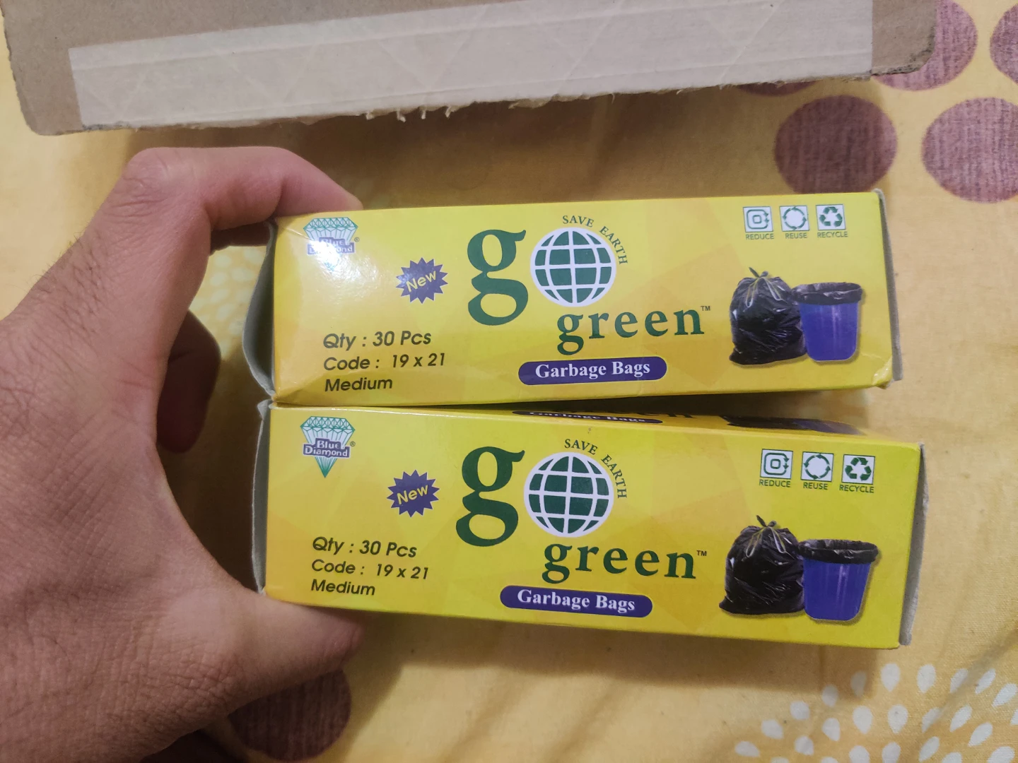Go Green Garbage Bags - Medium Size - 2 packs - photo 3
