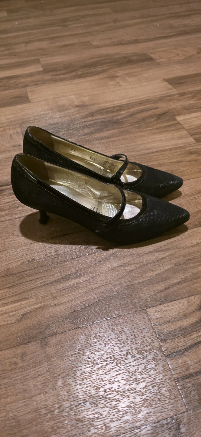 Ron White Black Heels Size 36 - photo 2