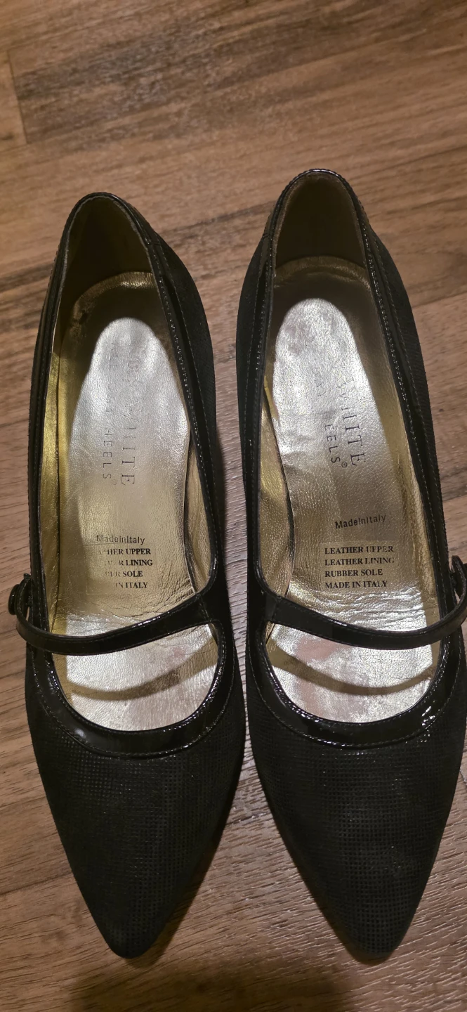 Ron White Black Heels Size 36 - photo 5