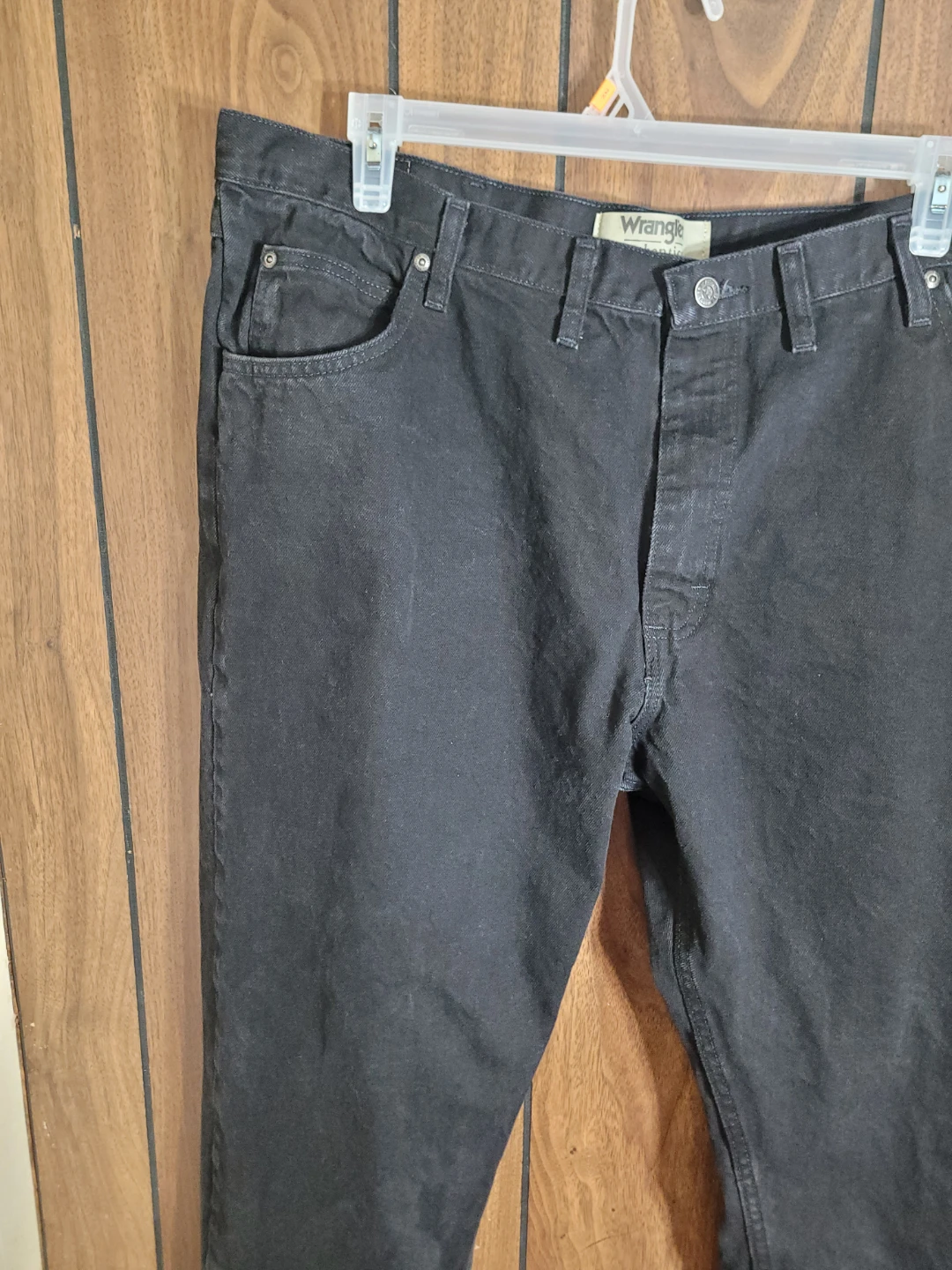 Wrangler Authentics Black Denim Jeans - photo 2
