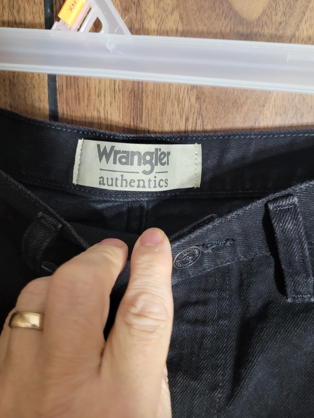 Wrangler Authentics Black Denim Jeans - photo 5