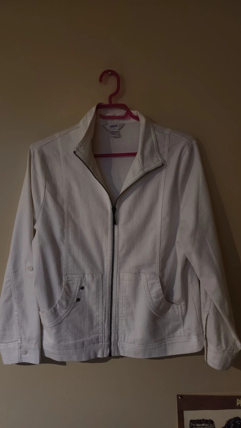Alia White Coat
