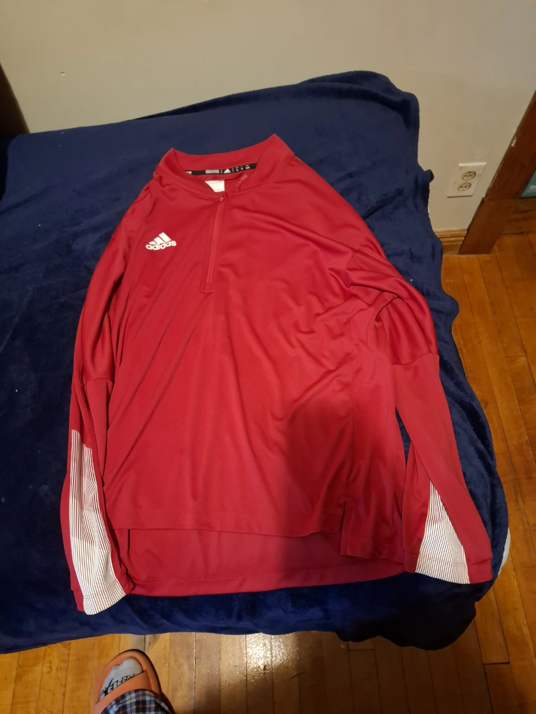 Adidas Primeblue 1/4 Zip Long Sleeve Shirt