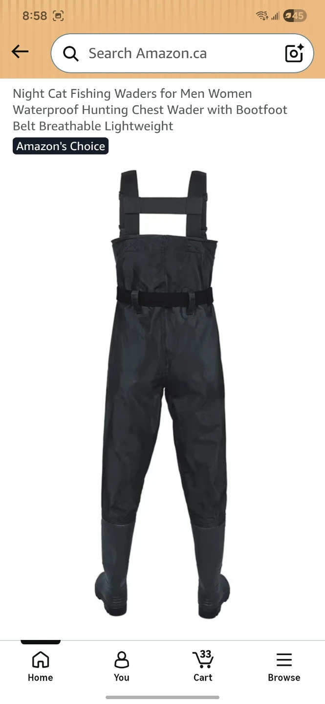Night Cat Fishing Waders - Men Women Waterproof Chest Wader - photo 4