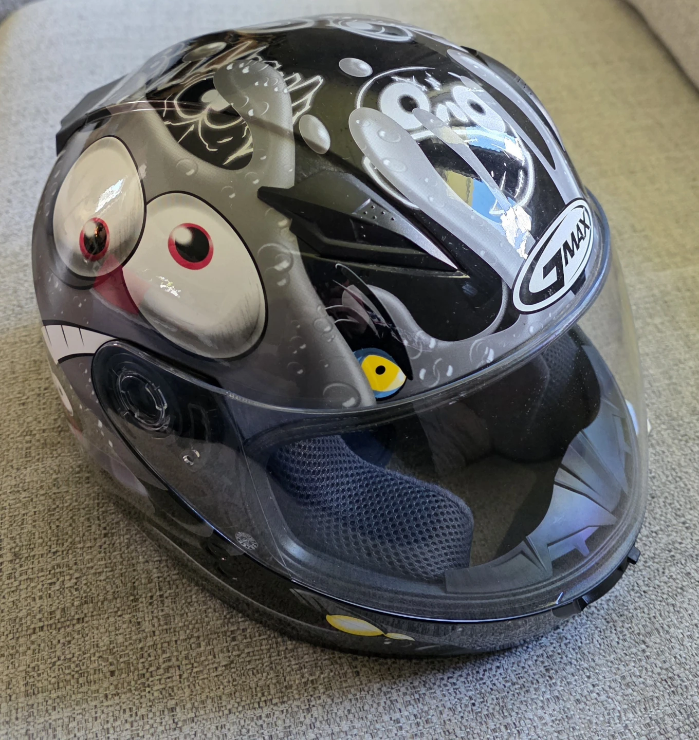 GMAX GM49Y Full Face Moto Slimed TC2 Youth HELMET 3-7yr Old - photo 2