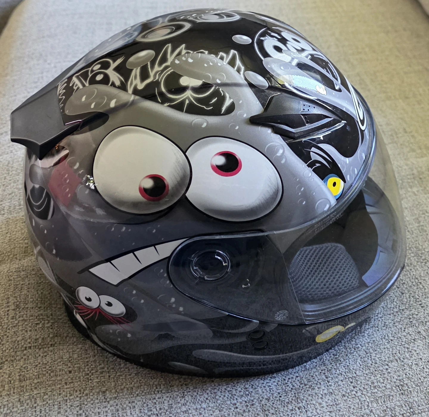 GMAX GM49Y Full Face Moto Slimed TC2 Youth HELMET 3-7yr Old - photo 4