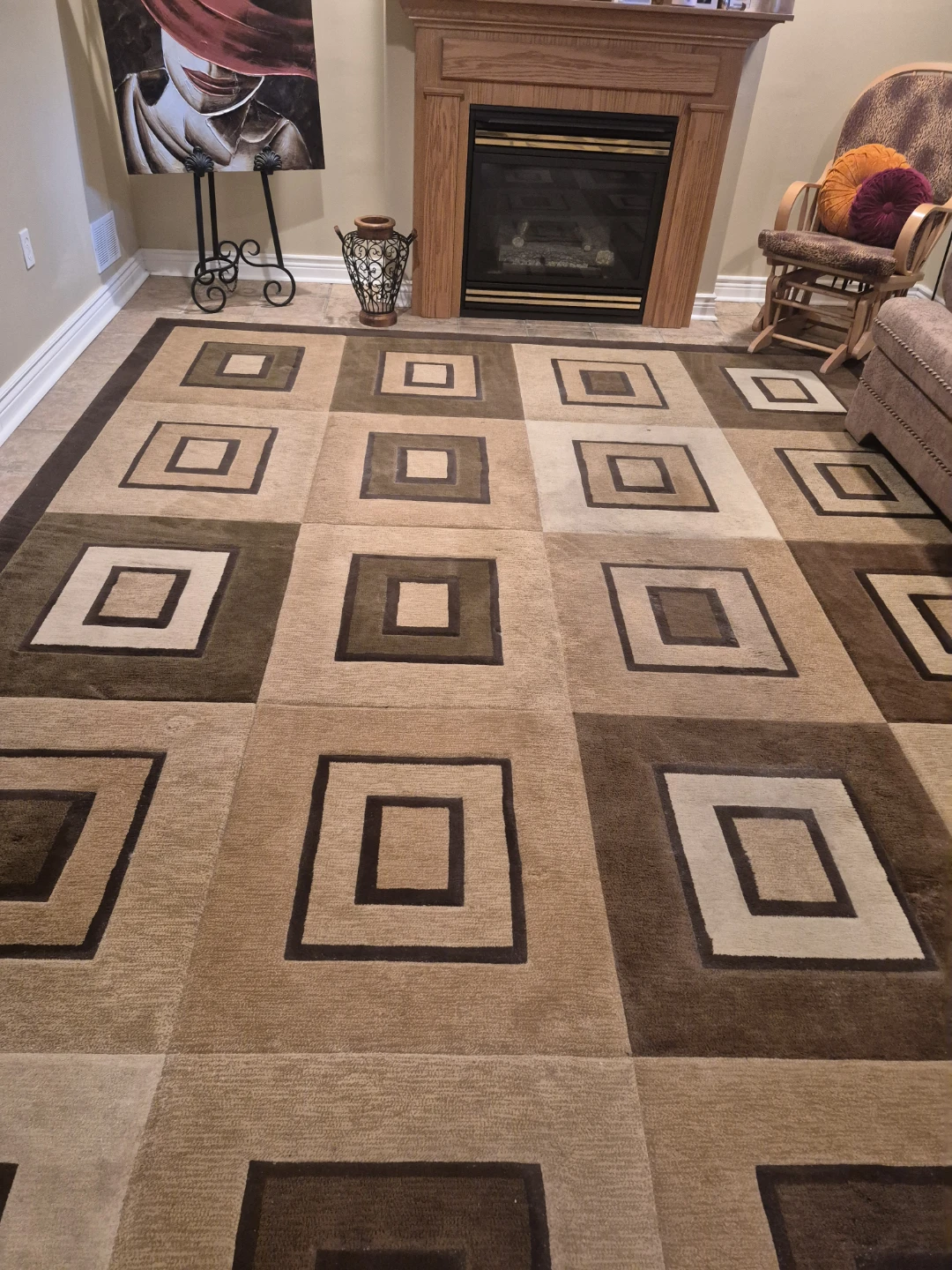 Geometric Area Rug