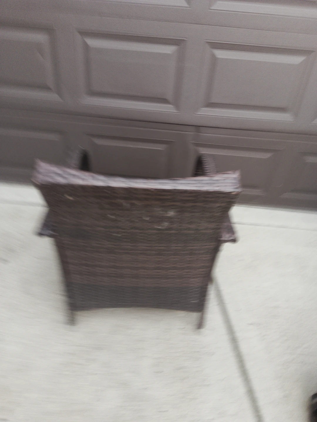 Wicker Patio Chair with Cushion - photo 5