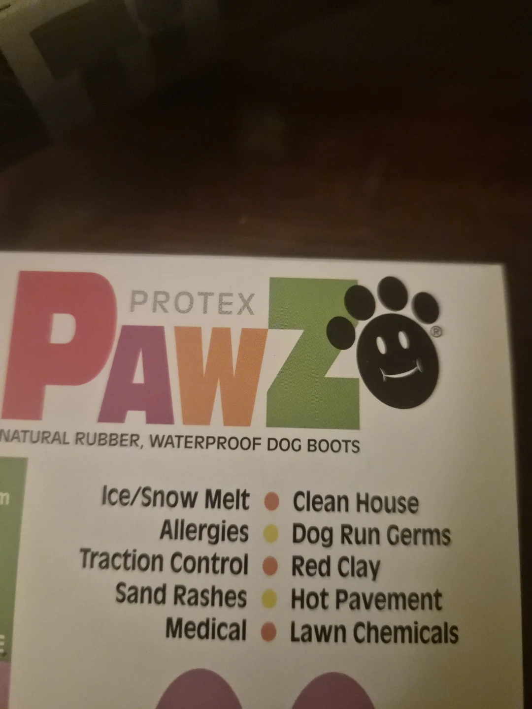 3 extra large- Pawz Protex Natural Rubber Waterproof Dog Boots ⚽ - photo 3