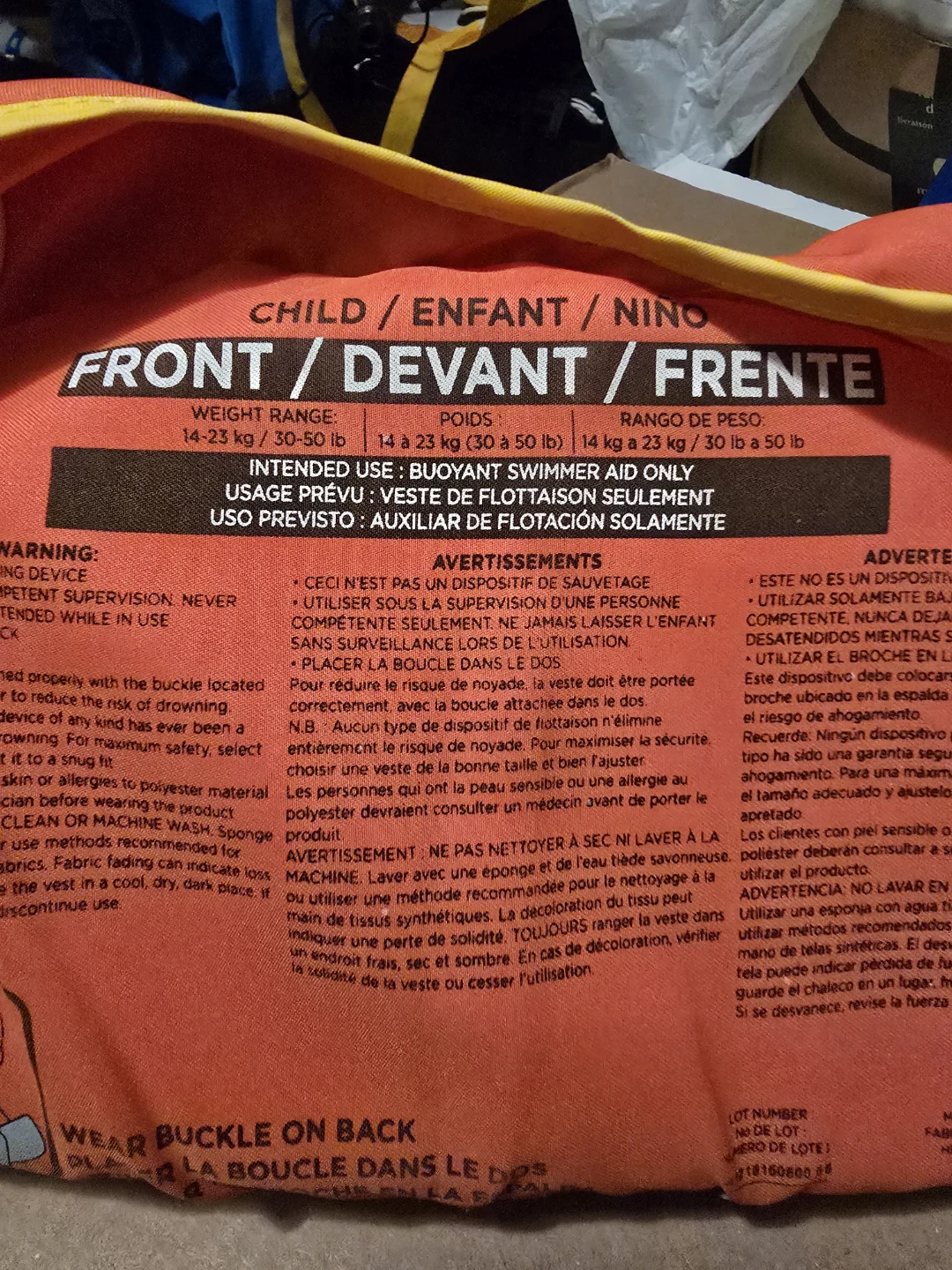 Child's Float Vest - photo 2