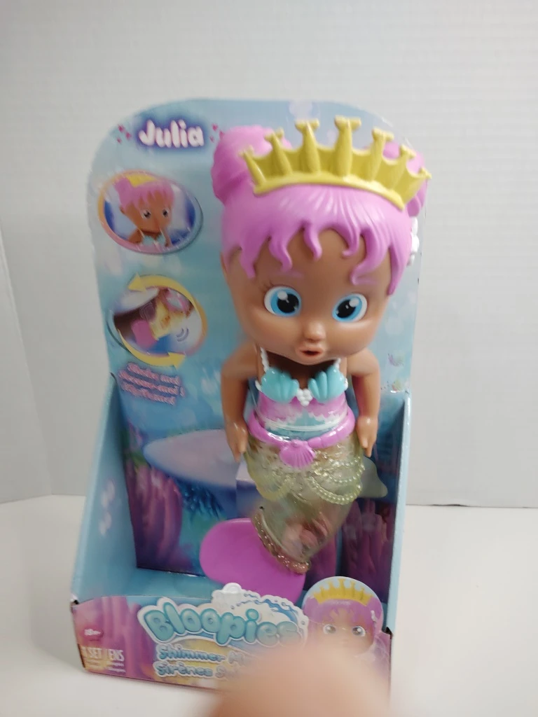 Bloopies Shimmer Mermaids Doll - Julia