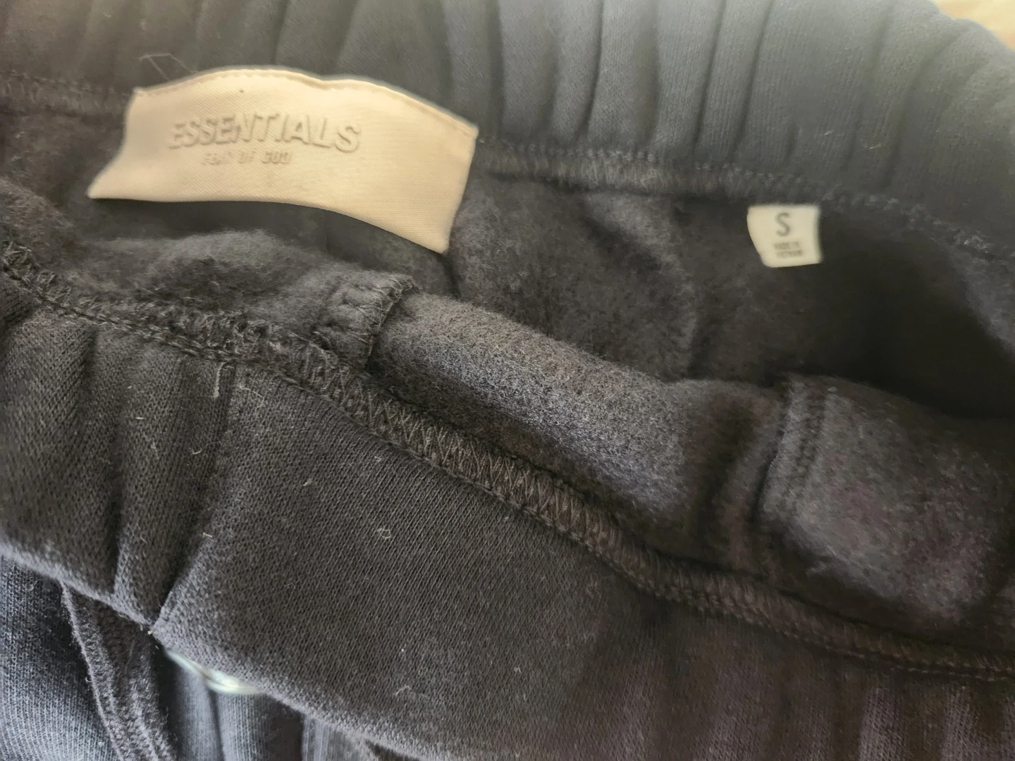 Fear of God Essentials Sweatpants Black - photo 4