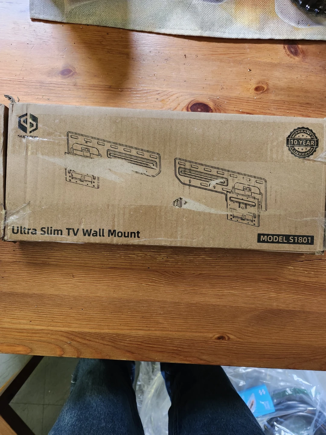 Ultra Slim TV Wall Mount - Supine S1801