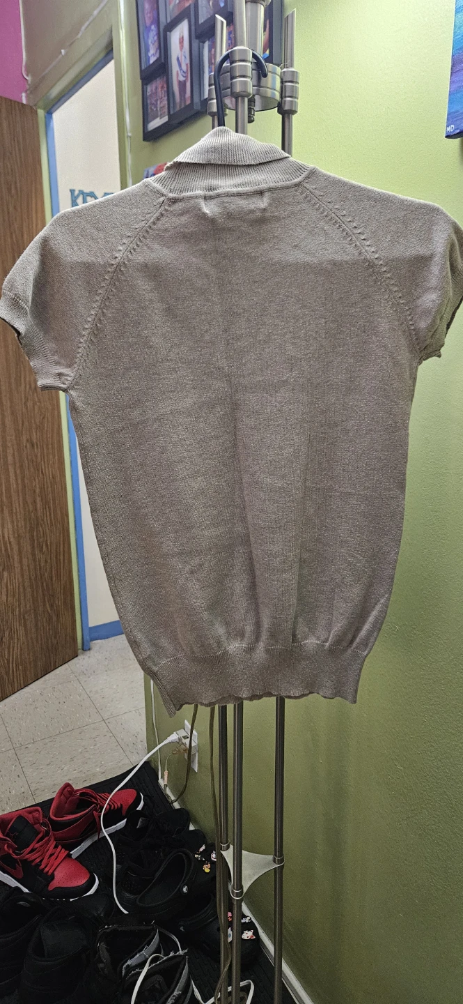 ZARA Short Sleeve Turtleneck Sweater - photo 2
