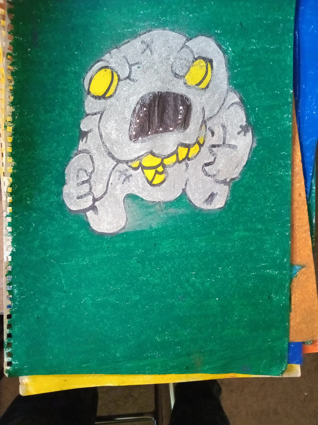 GREEN BACKGROUND: GREY ANIEL BY CUSTOM ARTIST SHERWIN - photo 2