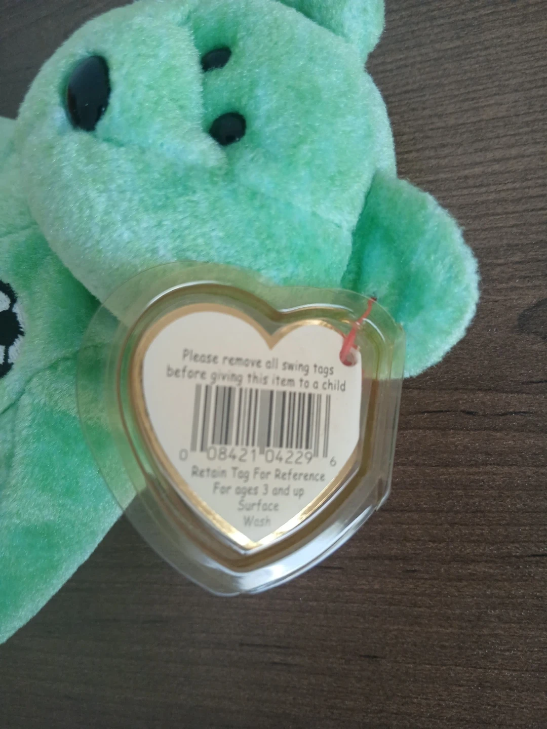 Ty Beanie Baby " Kicks" the Bear - photo 4