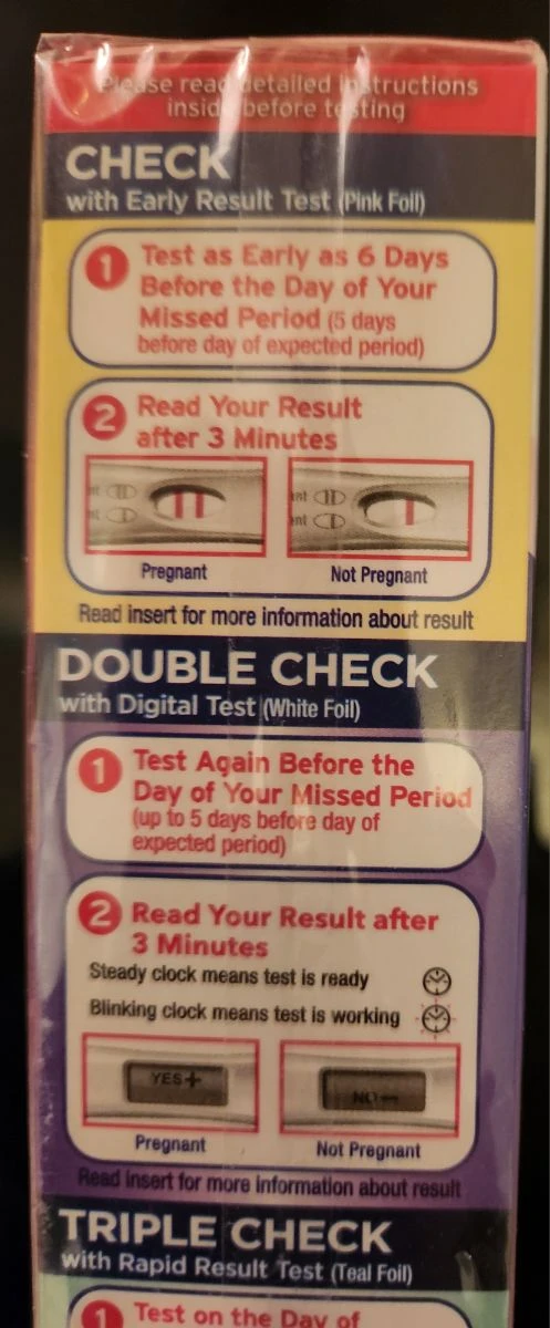 First Response Triple Check Pregnancy Test - photo 4