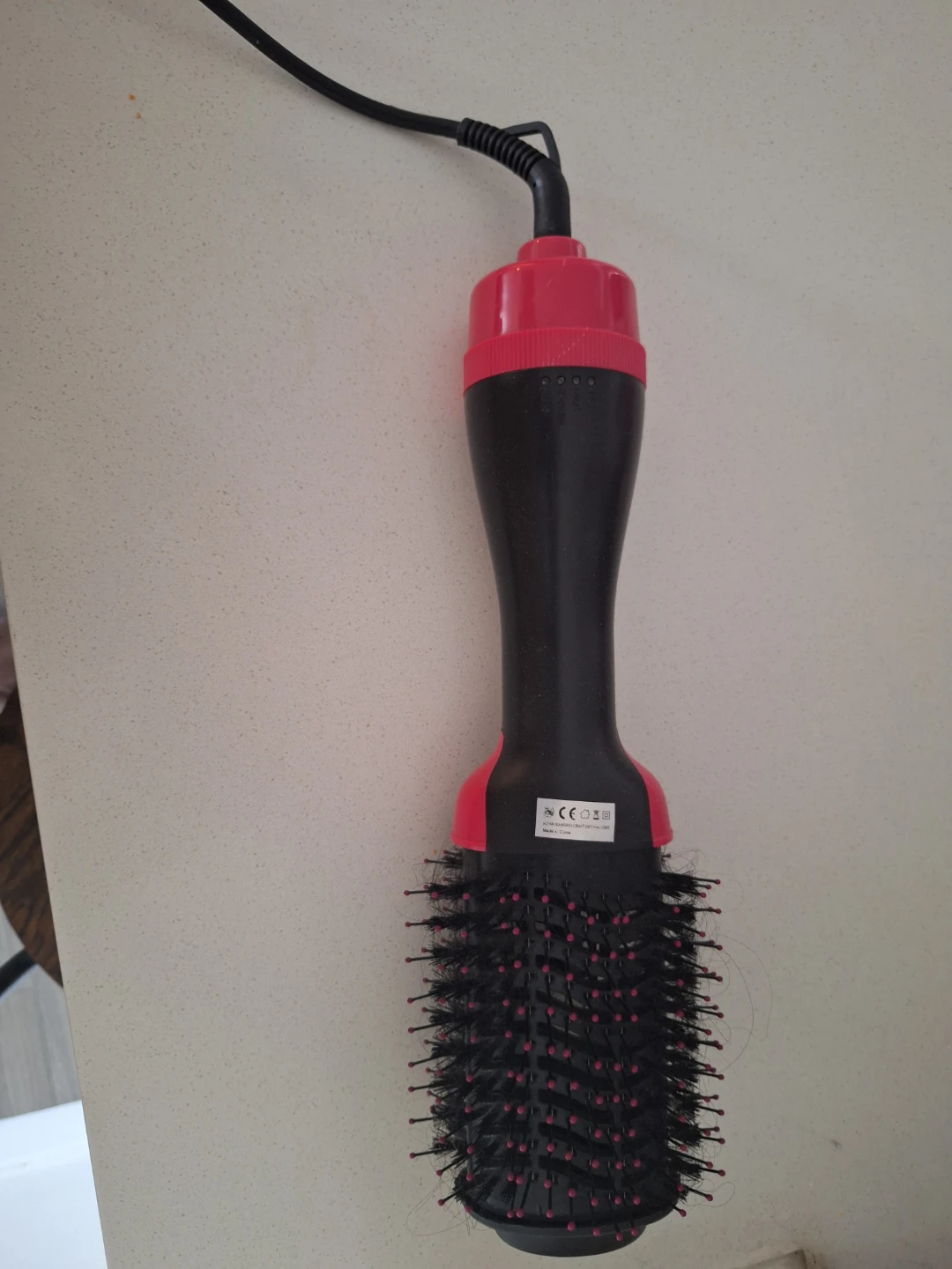 Hair Dryer Brush - Black & Red - photo 2