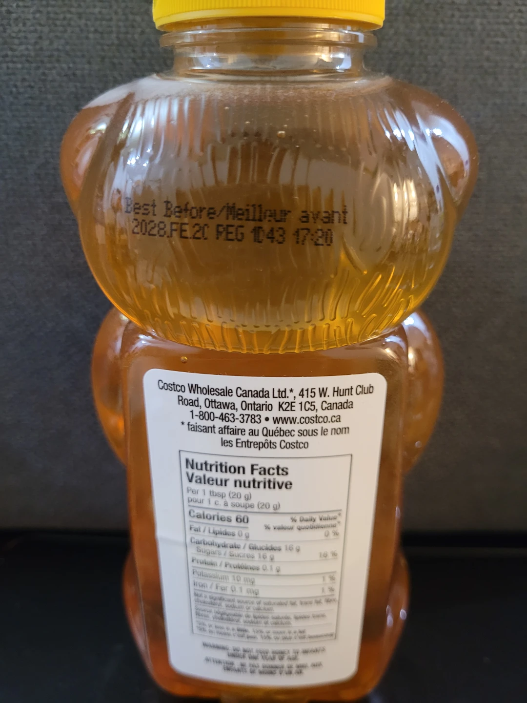 Kirkland Signature Honey - 750g Bear Bottle - photo 2