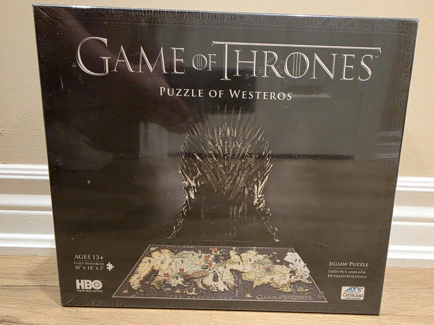 Game of Thrones Puzzle of Westeros 3D Model Jigsaw 1400+ Pieces
