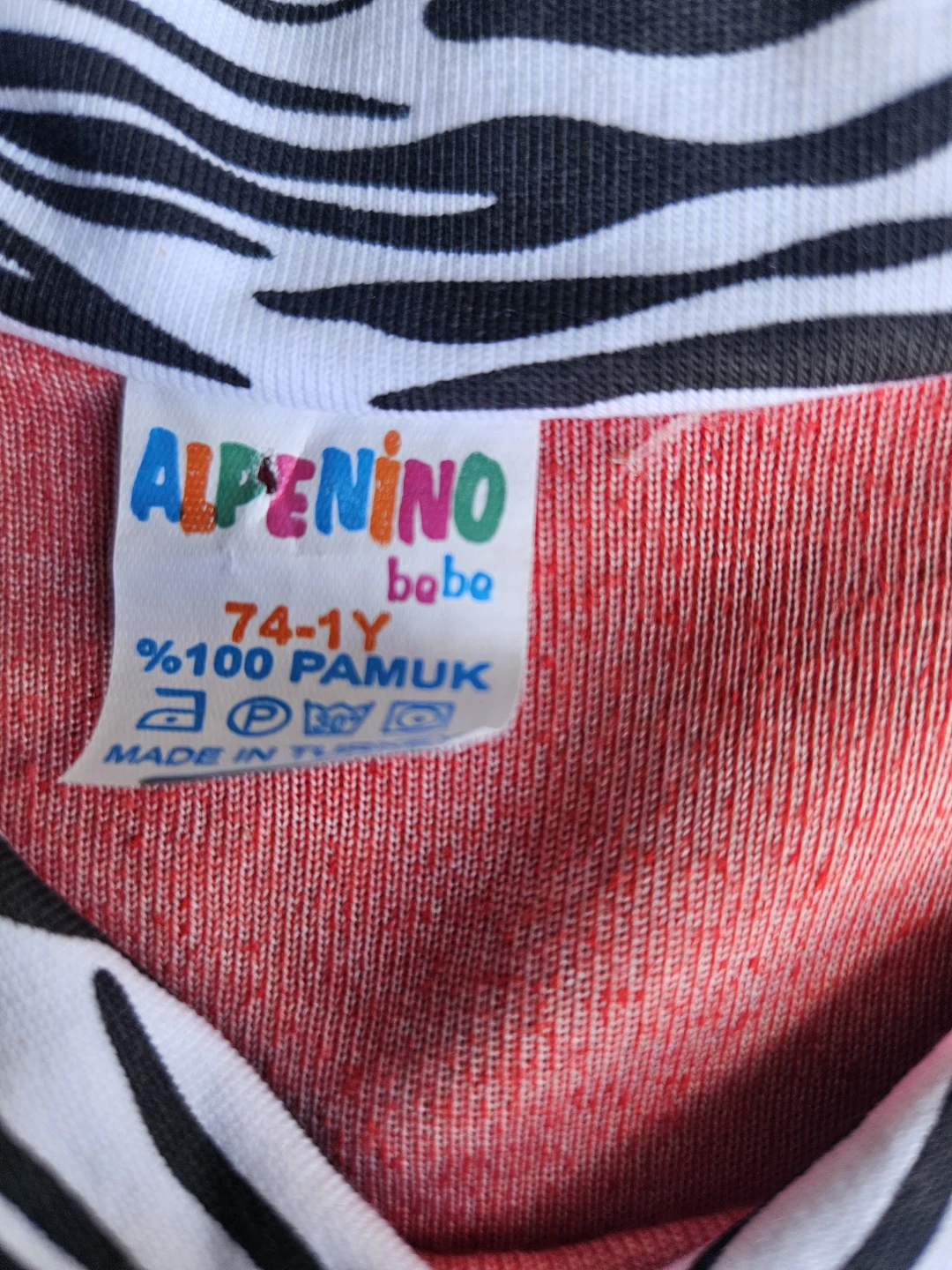Alpenino Baby Zebra Print Dress - photo 2