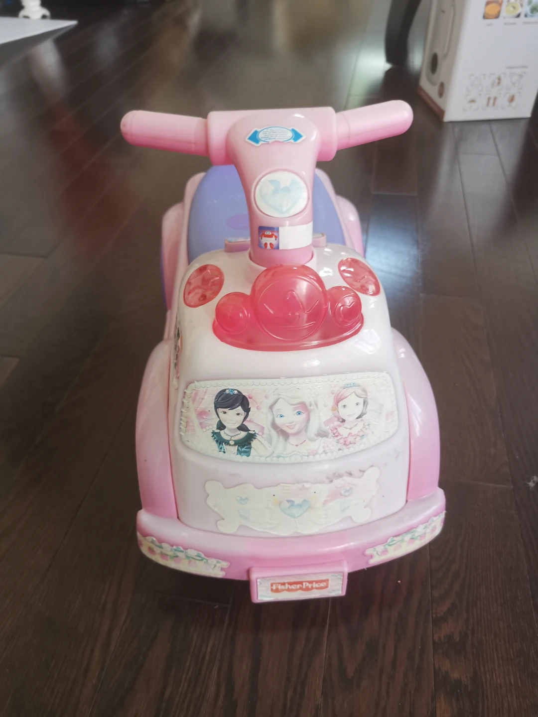 Fisher-Price Pink Ride-On Toy Car - photo 3