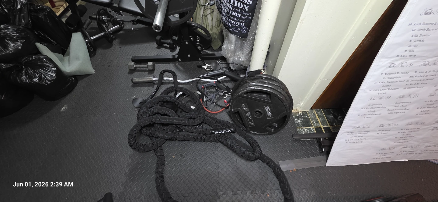 Complete Home gym with free weights - photo 3