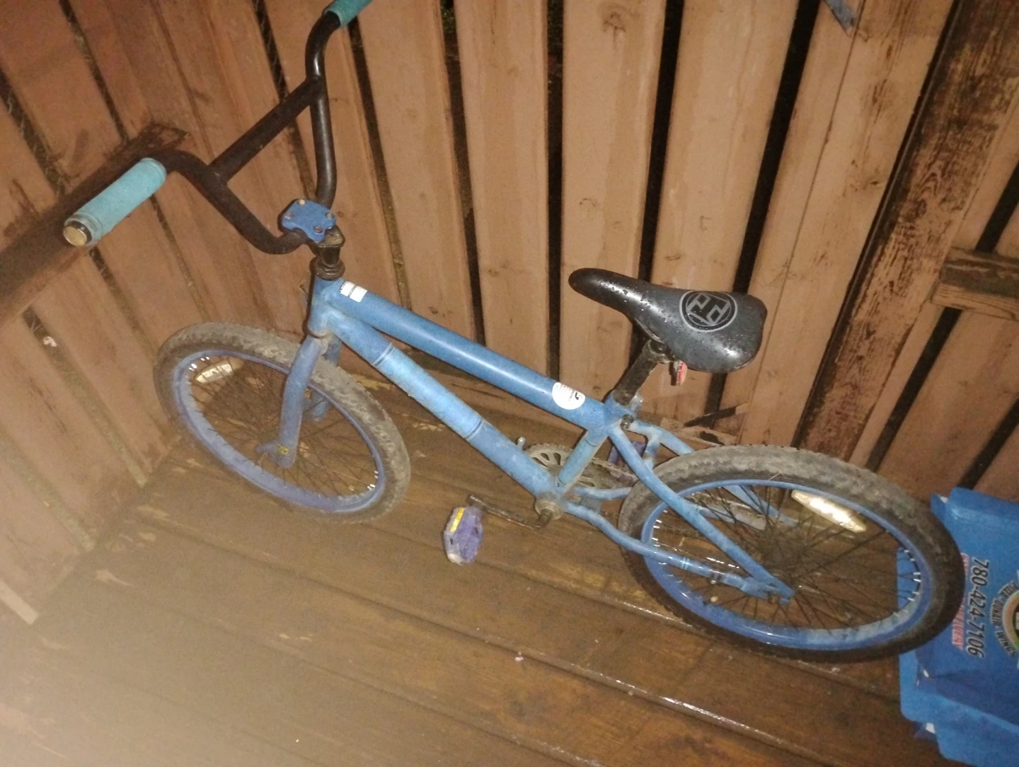 Huffy 20" Kids BMX Bike - Blue Good Condition - photo 2