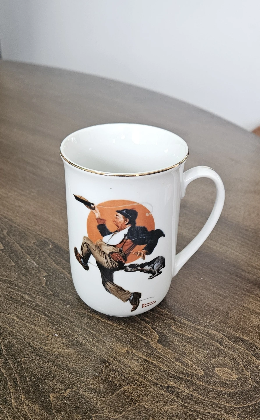 Norman Rockwell cetamic mugs - photo 3