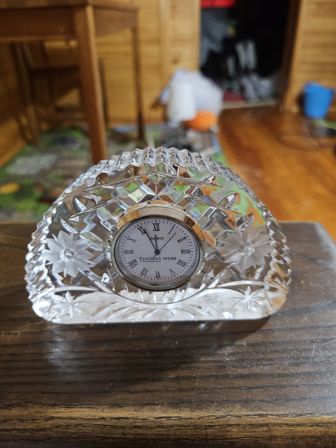 Thomas Webb Crystal Clock - photo 3