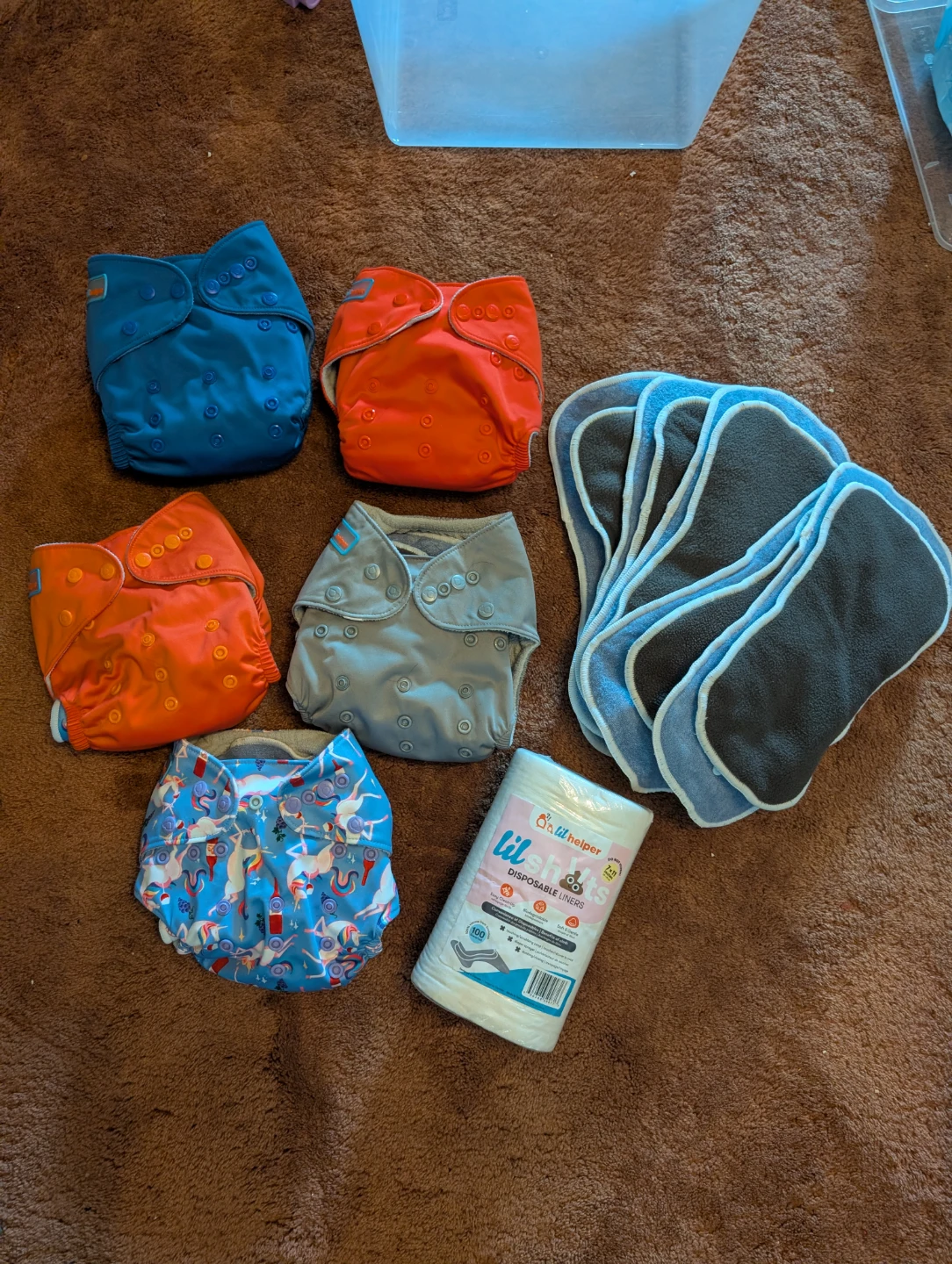 Lil Helper Cloth Diapers and Disposable Liners