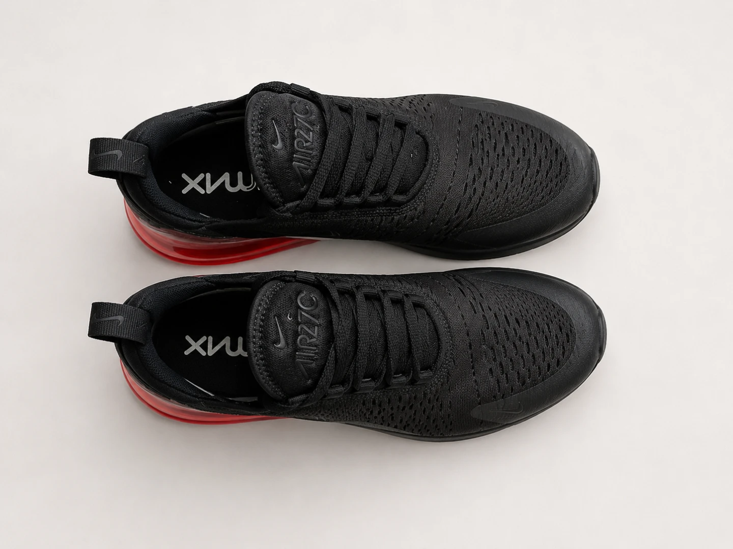 Nike Air Max 270 Black Red Shoes US 8 - photo 4