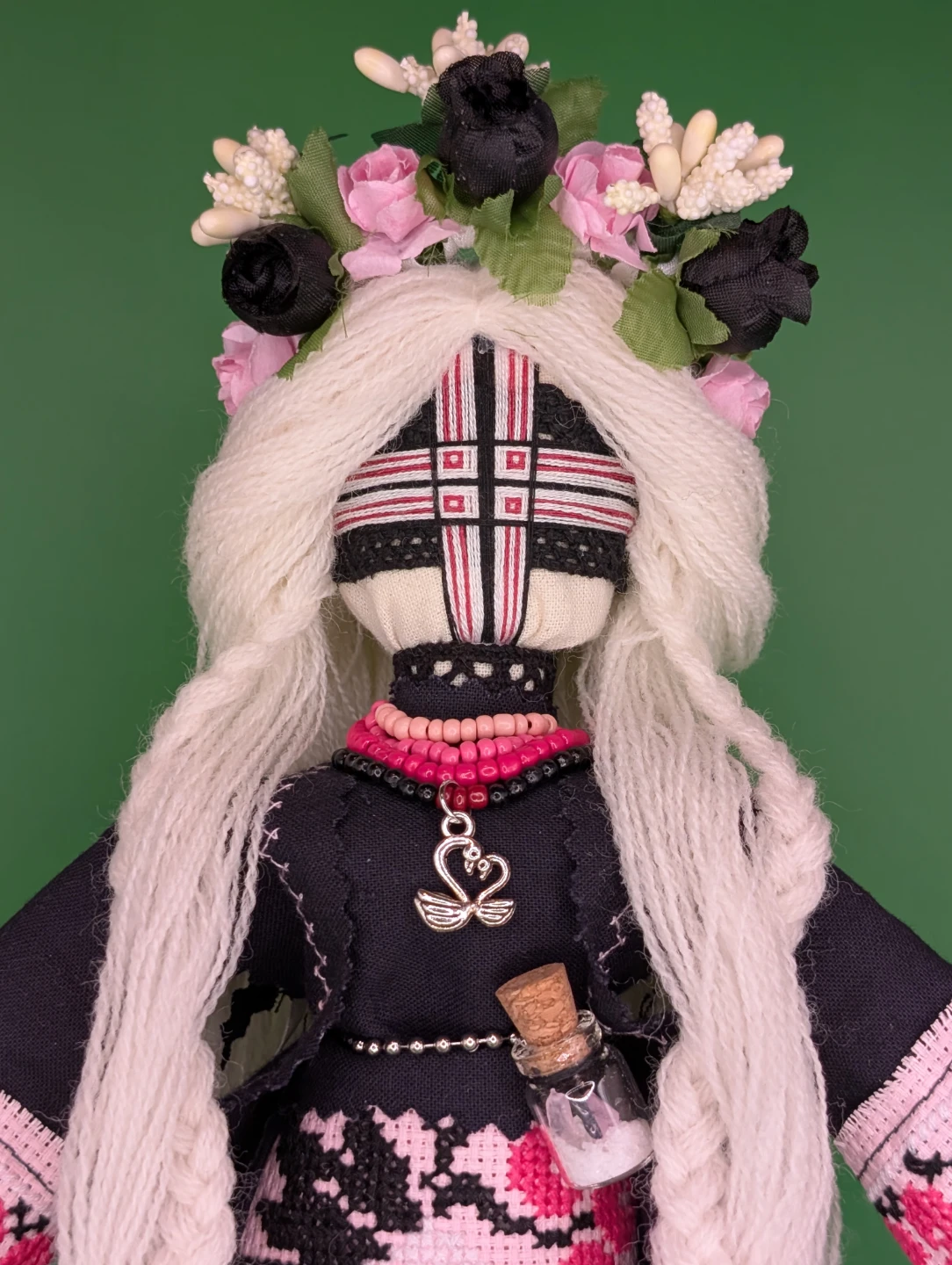 Handmade Spring Motanka Berehynia - Ukrainian heritage - photo 2