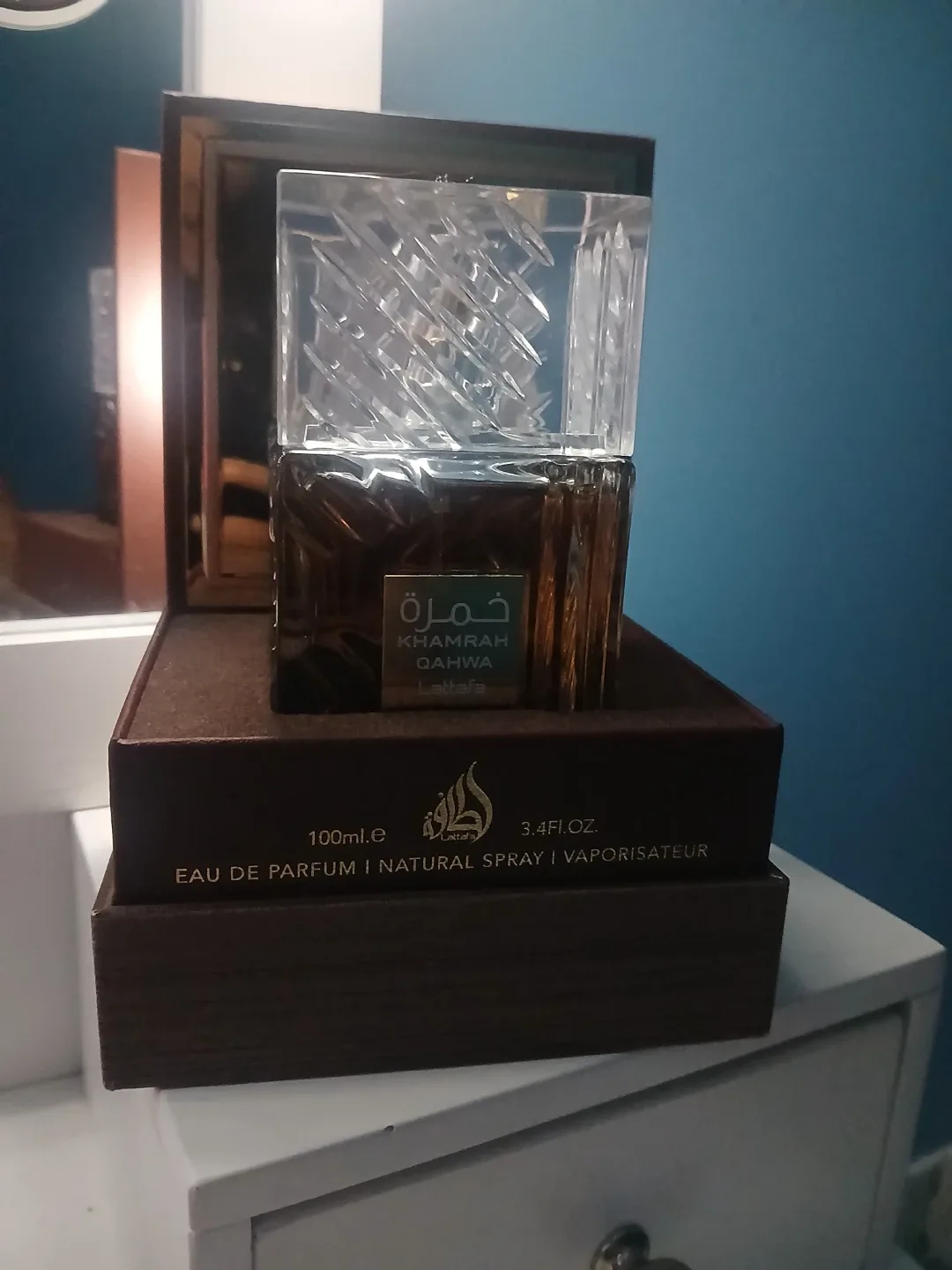 Lattafa Khamrah Qahwa Eau de Parfum 3.4 fl oz