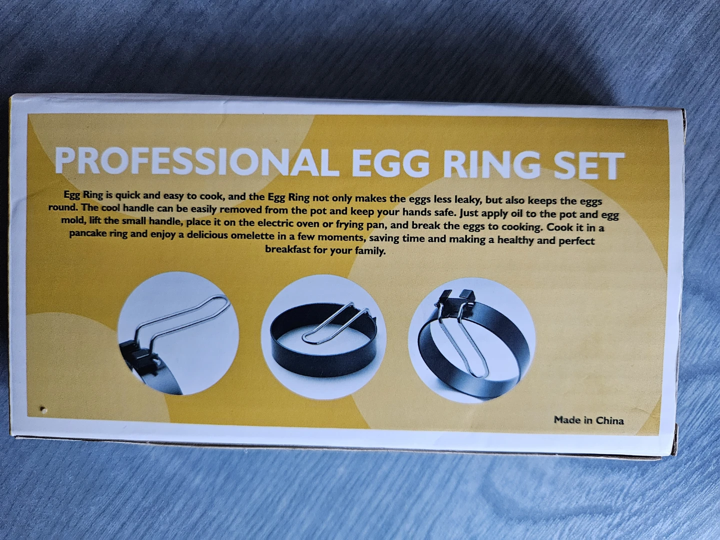 Professional Egg Ring Set - 2 Pack - photo 2