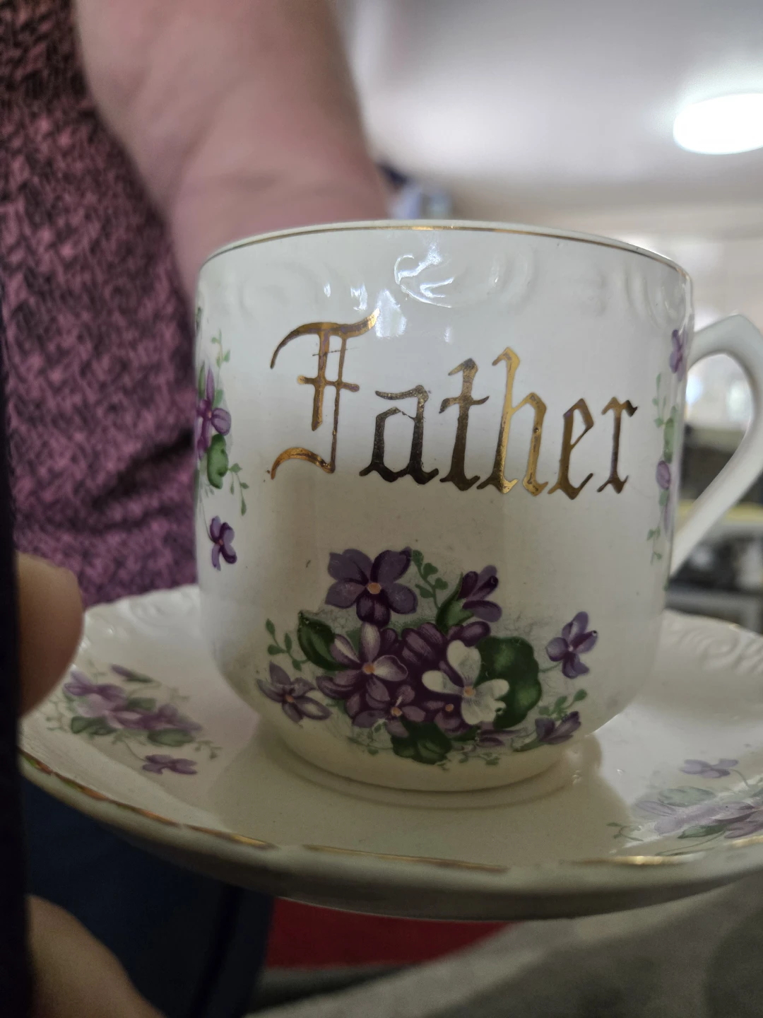 ESD Japan Father Teacup and Saucer Set