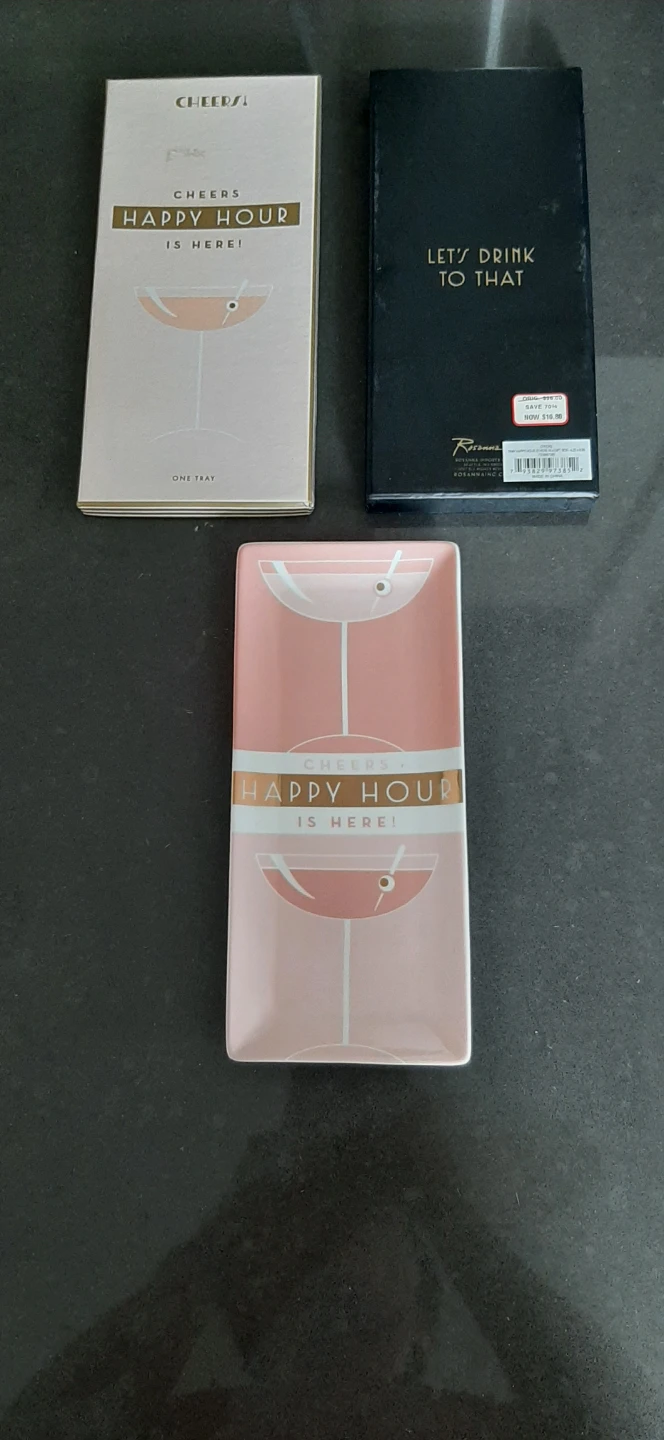 Happy Hour Ceramic Tray - photo 2
