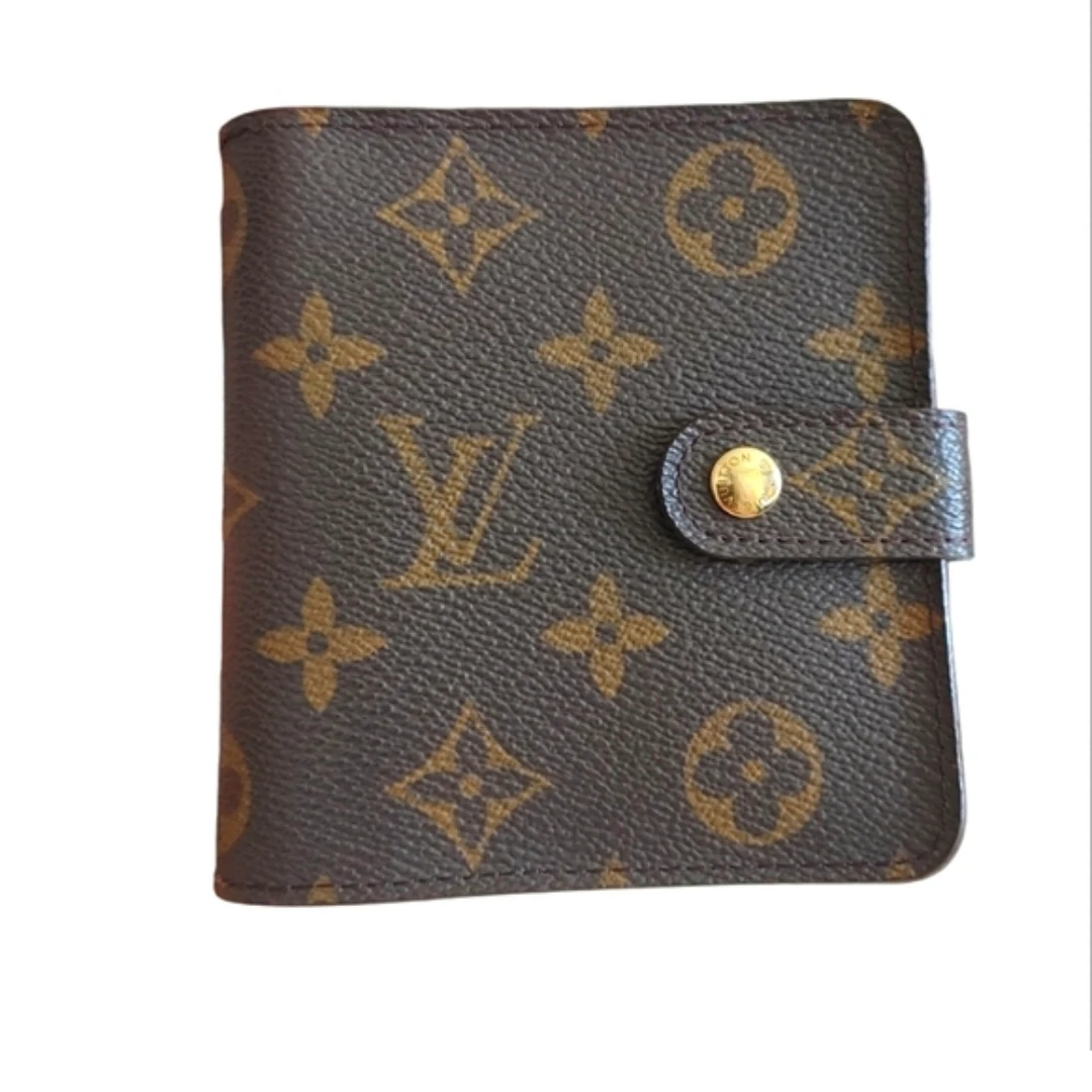 Louis Vuitton Monogram Compact Zip Bifold Wallet