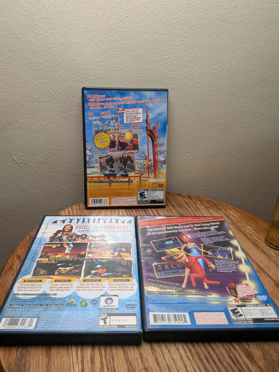 PlayStation 2 Games: Thrillville, Flow, Buzz! - 3 Disc Lot - photo 2