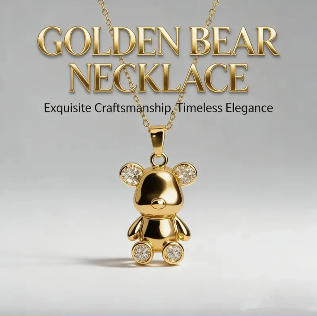 Golden Bear Necklace - photo 5