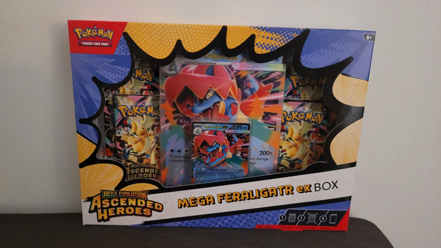 Pokemon Ascended Heroes Mega EX Box