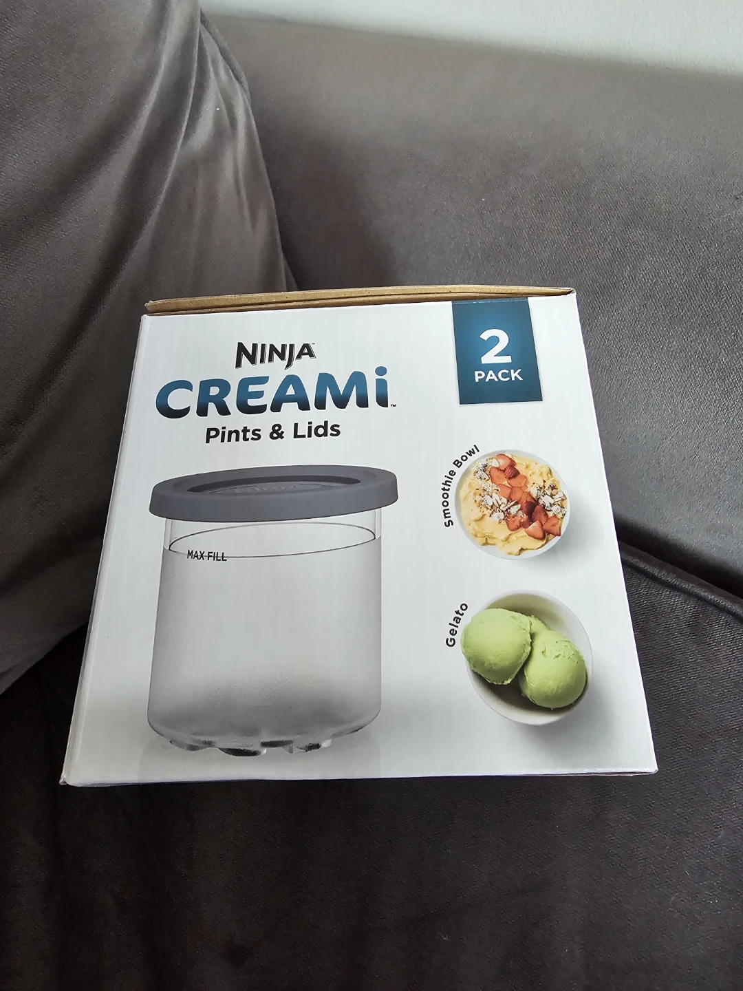 NINJA CREAMi Pints & Lids, 2-Pack 🍧 🍨🍦⚽️ - photo 4