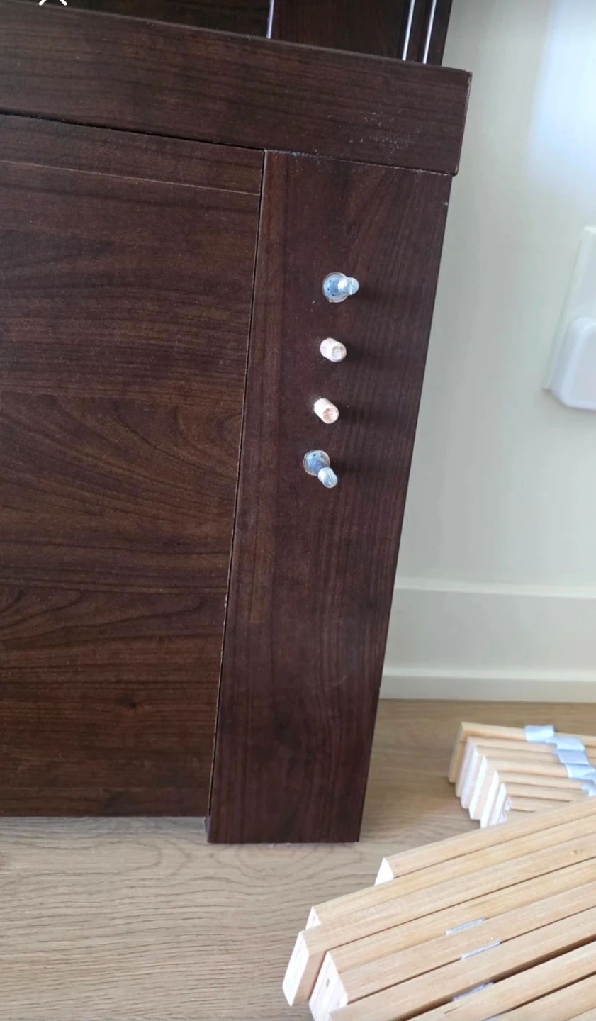 IKEA Full Bed Frame - Dark Brown - Perfect Condition - photo 3
