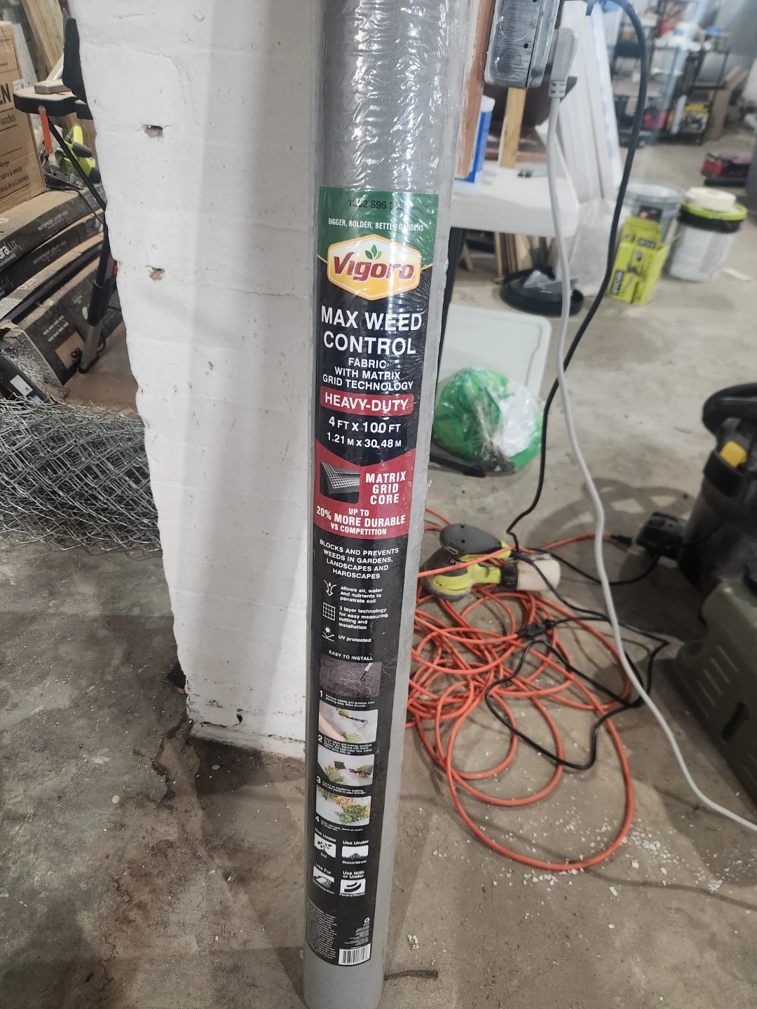 Vigoro Max Weed Control Heavy-Duty Landscape Fabric ⚽