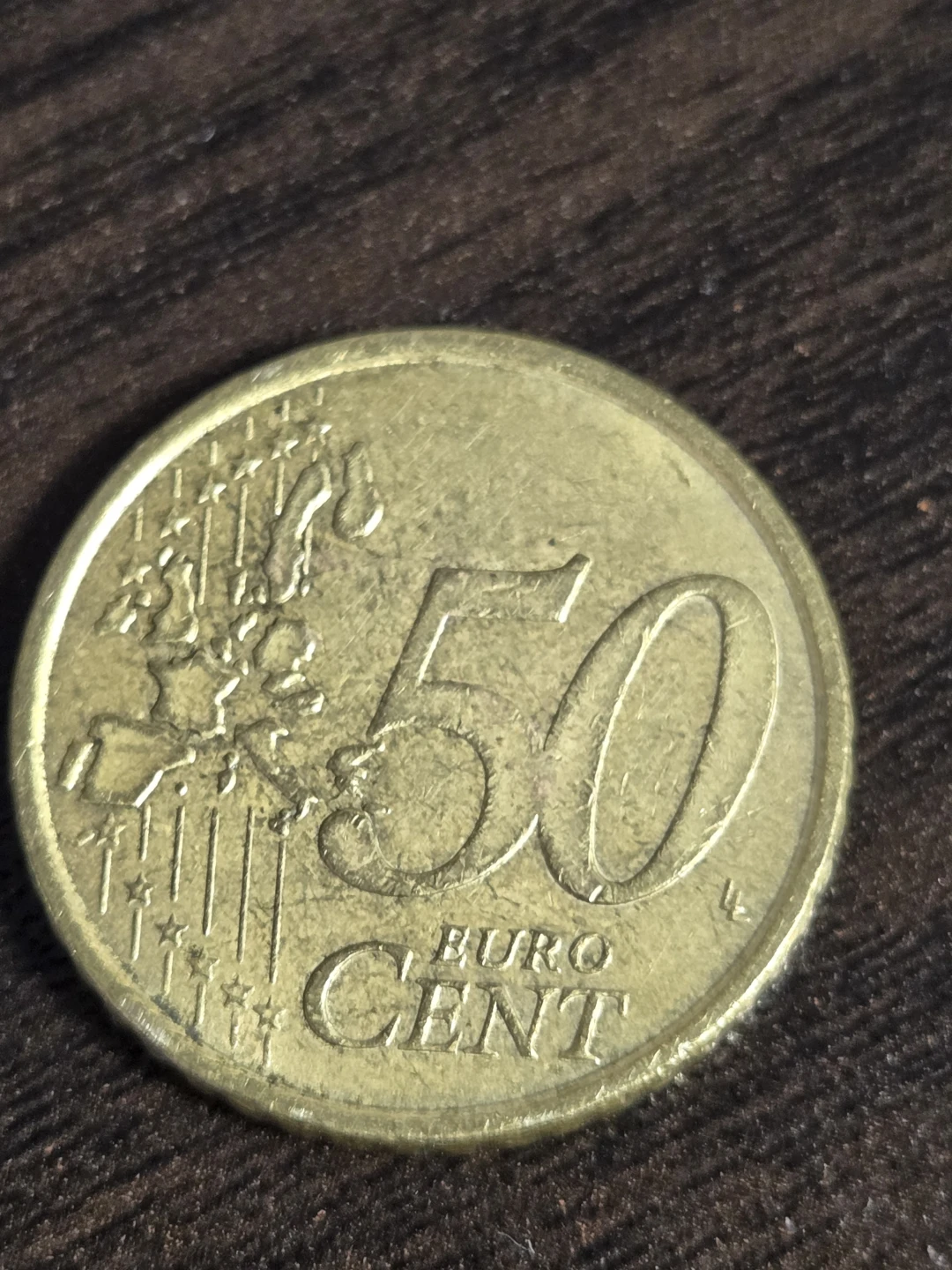 50 Euro Cent Coin - 2002