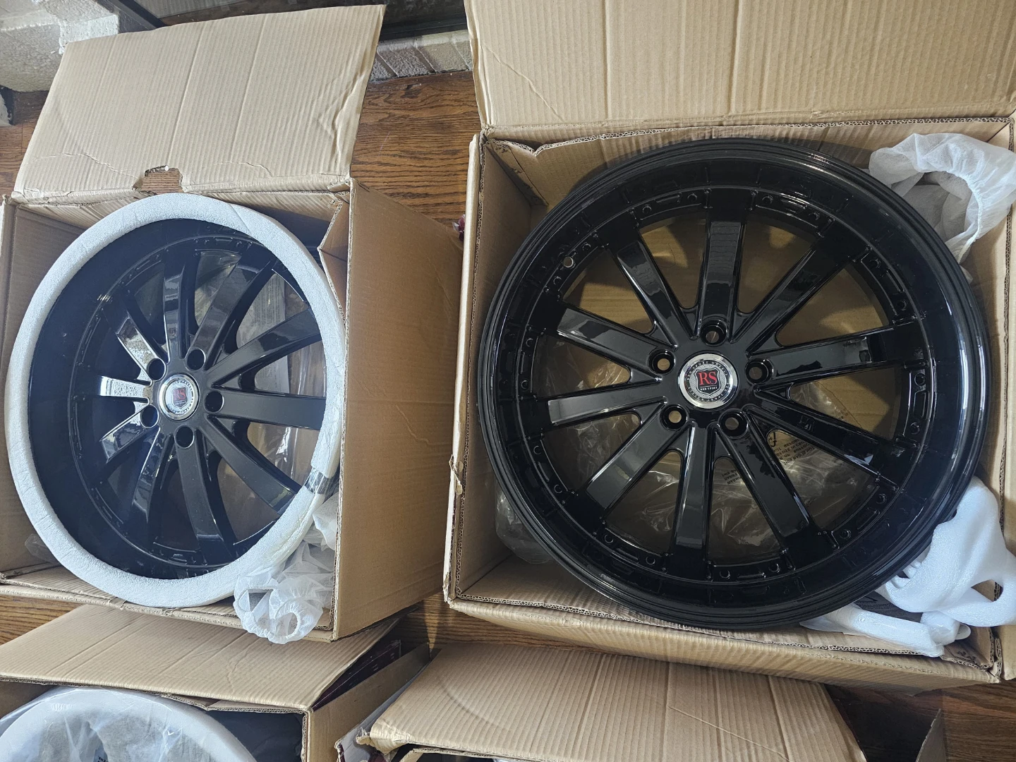 New 20 inch Red Sport rims wheels 5x114.3 5x115 - photo 4