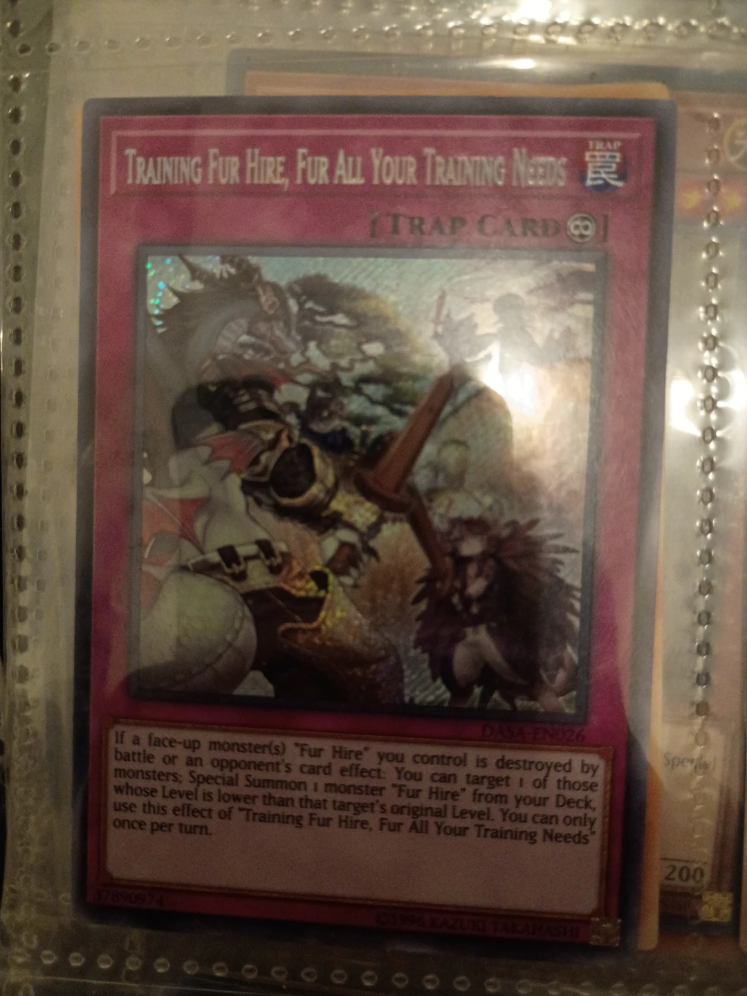Yu-Gi-Oh! TRADING CARD GAME ⚽ Your Training Needs DASA-EN026