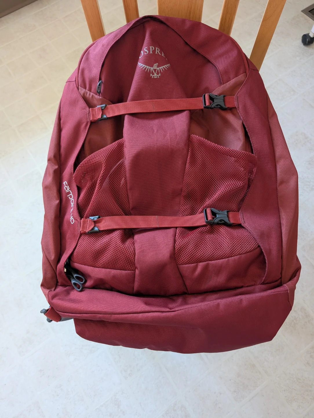 Osprey 40L backpack